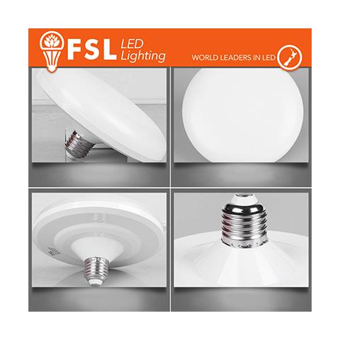 Set Da 10 Lampadina Led E27 A Ufo 16w 6500k Luce Fredda - Foto 1