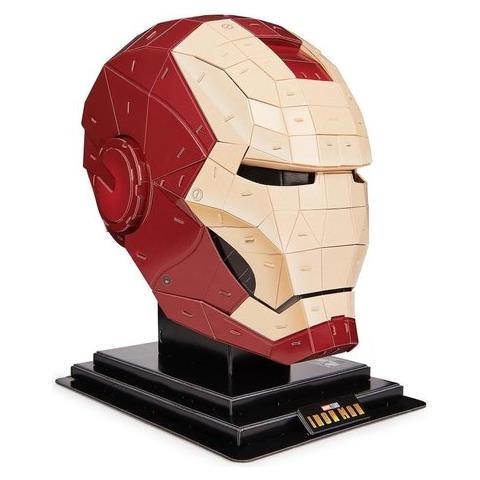 Puzzle Spin Master 6069819 Iron Man Casco 4d Build - Foto 1