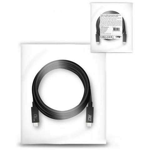 Ac7402 Cavo Usb 2 M Usb 3.2 Gen 1 (3.1 Gen 1) Usb C Nero - Foto 3