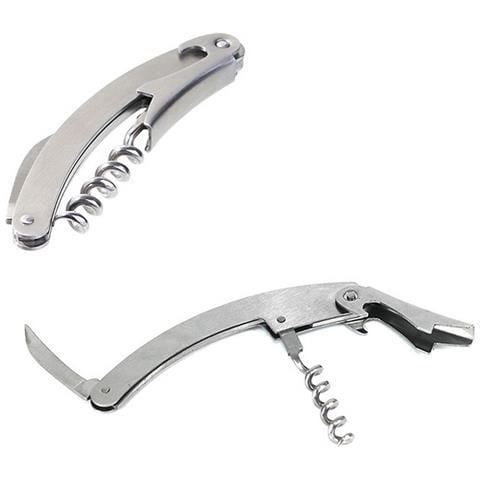 Cavatappi Con Tagliacapsule E Apribottiglie Wooow Acciaio Inossidabile 11 X 2,2 Cm (36 Unità) - Foto 2