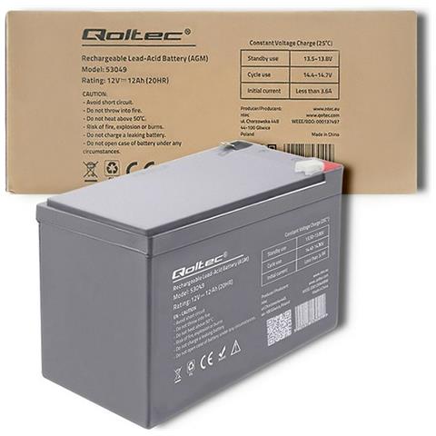 Batteria Per Gruppo Di Continuità Ups 53049 12 Ah 12 V - Foto 2