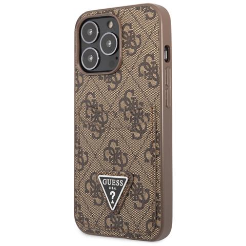 Cover Per Iphone 14 Pro Pu 4g Portacarte, Marrone - Foto 1