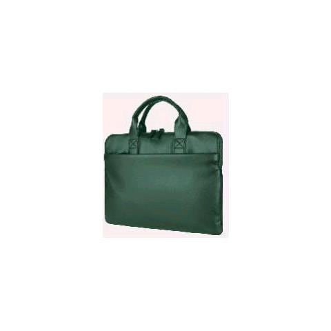 Borsa X Nb Isotta Superslim 13.3""/14"". Verde. In Morbido Pu Effetto Pelle - Bsiso1314-v - Foto 2