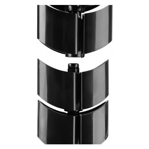 Equip 650861 Organizer Per Cavi Scrivania Guaina Intrecciata Per Cavi Nero 1 Pz - Foto 2