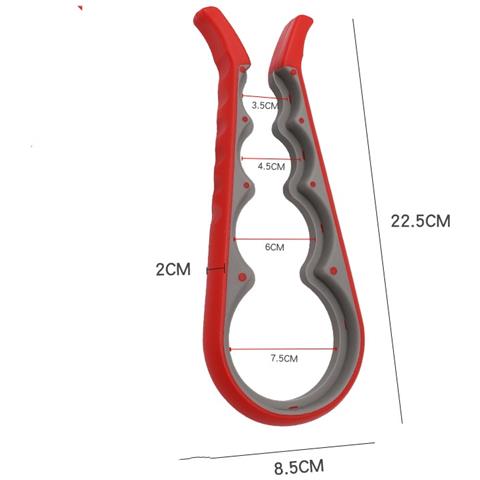 Apribottiglie Multifunzione 4 In 1 Red - Foto 2