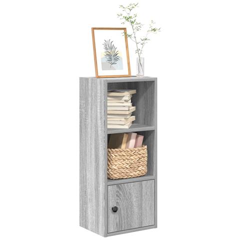 Libreria Grigio Sonoma 31x24x77 Cm In Legno Multistrato - Foto 1