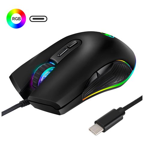 Mouse Da Gioco Rgb Con Dpi Regolabile E Design Ergonomico - Foto 1
