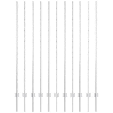 Palloni Recinzione 22 pcs U-Channel 150 cm Acciaio zincato - Foto 1