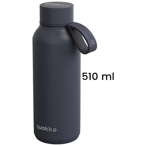 Bottiglia Termica 510ml Collezione Solid Con Cinghia, Grafite - Foto 5
