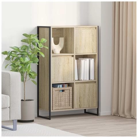 Armadio per Libri Sonoma 68 x 30 x 108.5 cm Legno multistrato - Foto 2
