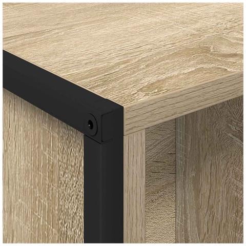 Armadio per Libri Sonoma 68 x 30 x 108.5 cm Legno multistrato - Foto 9