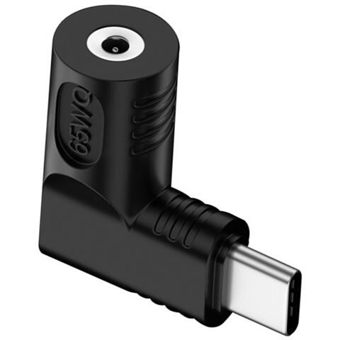 Adattatore Di Alimentazione Pd Da 65w Dc Femmina A Usb Type-c Maschio - Design Lettera Q - Foto 1