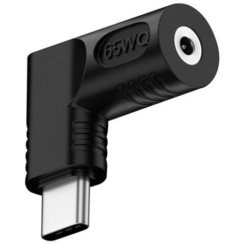 Adattatore Di Alimentazione Pd Da 65w Dc Femmina A Usb Type-c Maschio - Design Lettera Q - Foto 4
