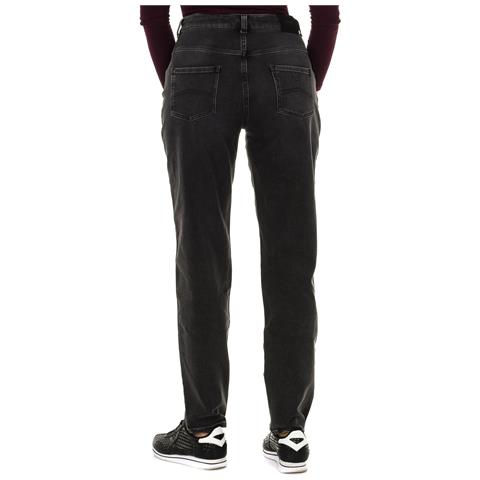 Pantaloni Lunghi In Denim Stretch Da Donna 6y5j14-5d26z - Foto 2