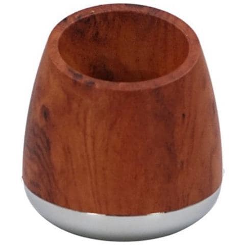 Supporto Angolato Per Rasoio - Porta Rasoio Premium In Lega Di Alluminio Per La Maggior Parte Dei Rasoi Manuali Wood Color - Foto 1
