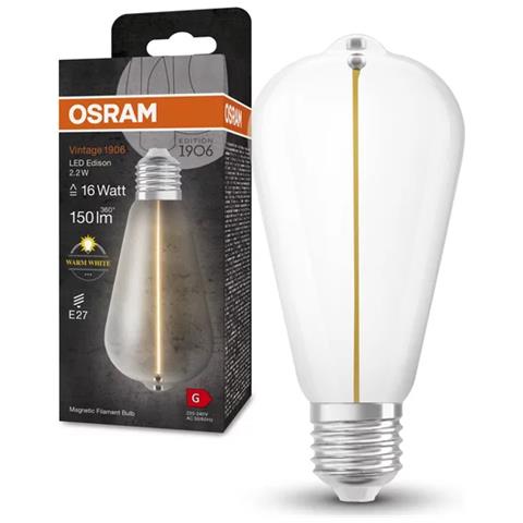 AC44602 lampada LED Bianco caldo 2700 K 2,2 W E27 G - Foto 2