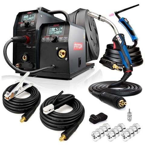 MultiPRO-350-15-4-400V Saldatrice MIG Multiprocesso Set 3-in-1 per MIG, MMA, TIG HF, con trainafilo avanzato 400V - Foto 1