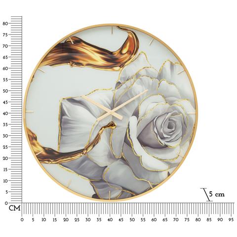 Orologio Da Parete Vkh290-multicolore-mdf-5x5x80 Cm - Foto 6