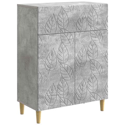 Credenza Grigio Cemento 66 x 34,5 x 90 cm Legno ingegnerizzato - Foto 1