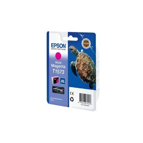 C13T15734010 Cartuccia Ink Originale Magenta Stylus Foto R 3000 - Foto 2