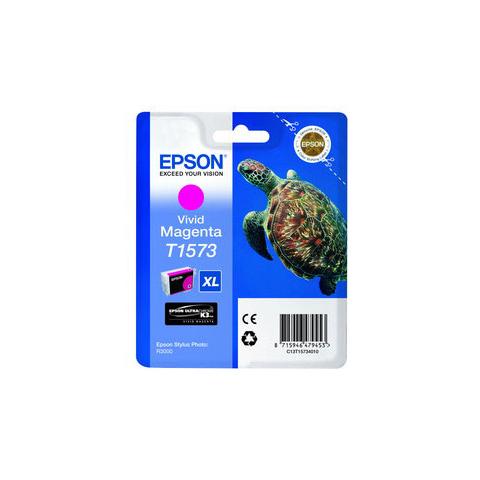 C13T15734010 Cartuccia Ink Originale Magenta Stylus Foto R 3000 - Foto 1