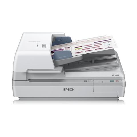 Workforce DS-70000 Scenner a Superfice Piana A4 a Colori 600 dpi 70 Ppm (B / N) 70 Ppm (Colore) Usb 2.0 Gigabit Ethernet - Foto 1