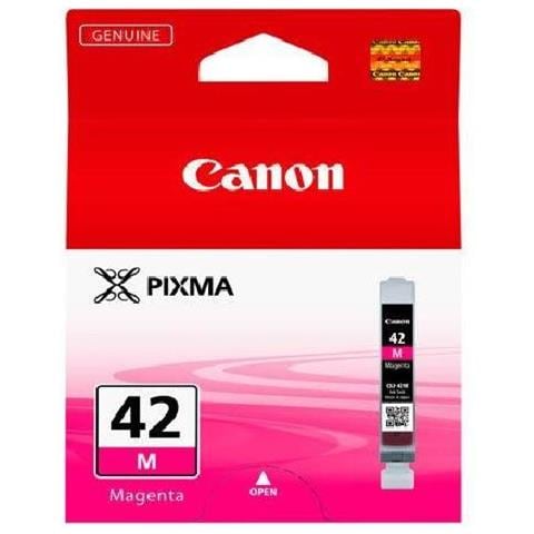 CLI-42M Cartuccia Ink Originale Magenta per Canon PIXMa PIXMa PRO 100 Capacità 416 Pagine - Foto 5