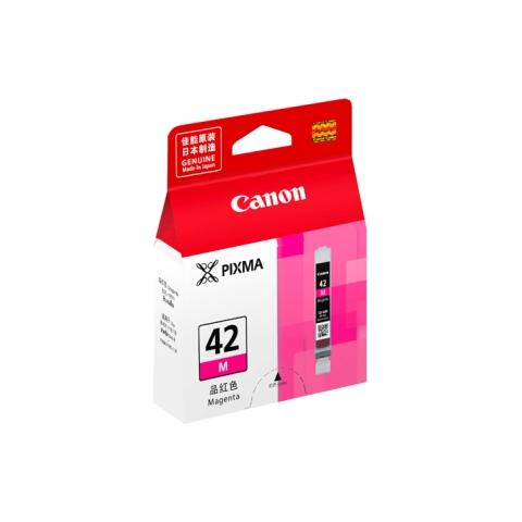 CLI-42M Cartuccia Ink Originale Magenta per Canon PIXMa PIXMa PRO 100 Capacità 416 Pagine - Foto 1