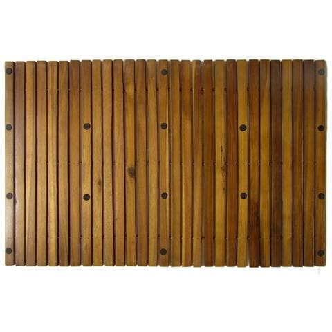 Stuoia Per Bagno In Acacia 80 X 50 Cm - Foto 4