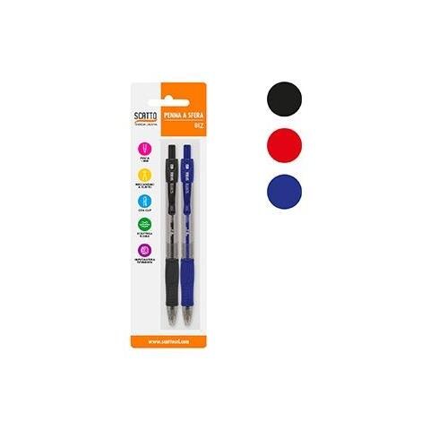 Cf2 Penne Sfera 1 Mm Nero-blu - Foto 1