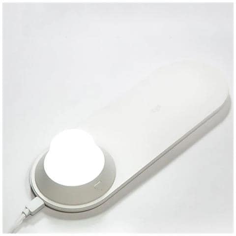 Lampada Comodino con Base Ricarica Wireless - Foto 2