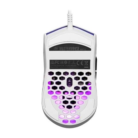 Mouse Gaming MM711 Ottico 6 Tasti 16000 DPI con Illuminazione a LED RGB Colore Bianco Opaco - Foto 6