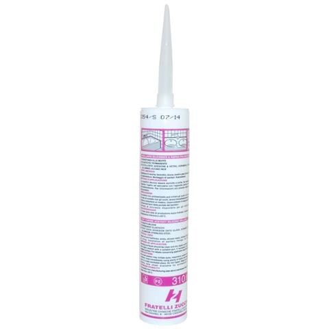 Sigillante Siliconico Acetico 310ml Bianco #486col747 - Foto 1