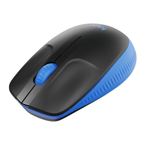 Mouse M190 Ottico 3 Tasti 1000 DPI Colore Nero Blu - Foto 1