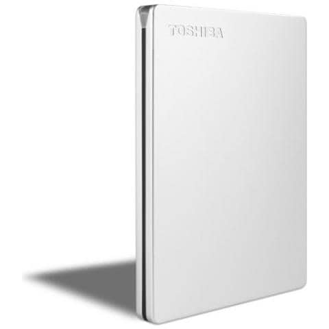 Canvio Slim 2tb Silver - 2.5 Usb3.0 Alu Finish In - Foto 1
