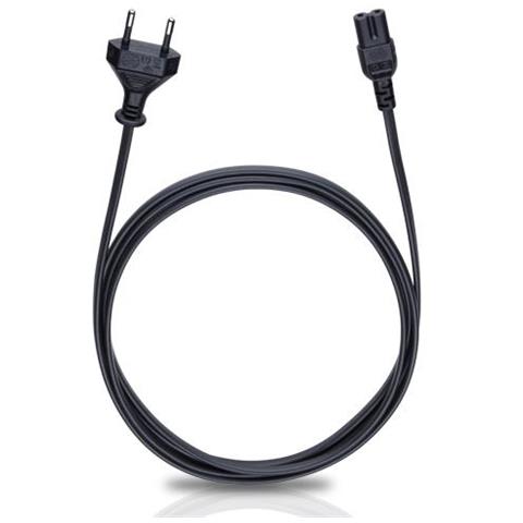 Powercord C7, Maschio / femmina, Oro, 3m - Foto 1