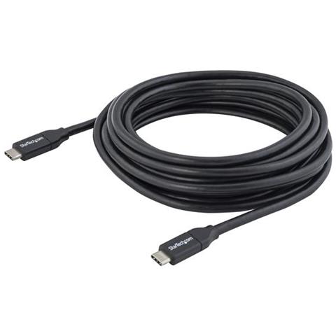 Cavo USB-C con Power Delivery (5A) - M / M - Certificato USB 2.0 Tipo-C da 4m - 100W / 5A - Foto 2