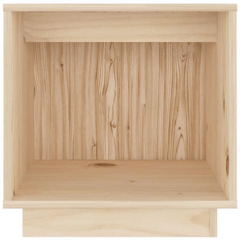Comodini 2 Pz 40x30x40 Cm In Legno Massello Di Pino - Foto 2