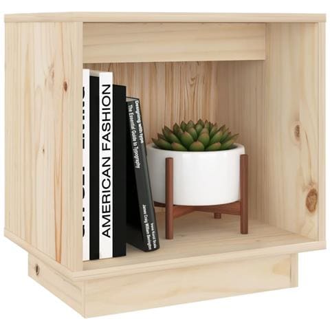 Comodini 2 Pz 40x30x40 Cm In Legno Massello Di Pino - Foto 7