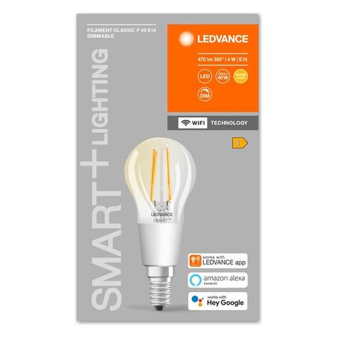 SMART+ WiFi Filament Mini Bulb Dimmable Lampadina intelligente Wi-Fi 4 W - Foto 4