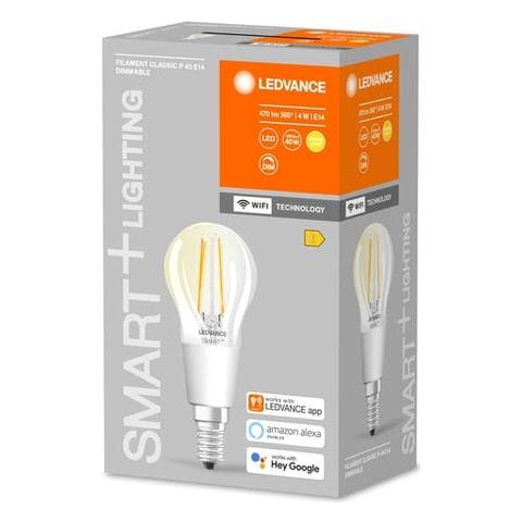 SMART+ WiFi Filament Mini Bulb Dimmable Lampadina intelligente Wi-Fi 4 W - Foto 3