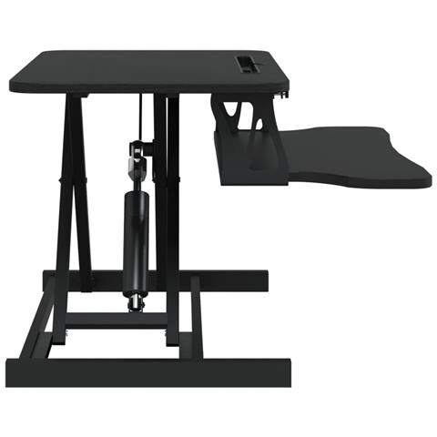 Banco Da Lavoro Regolabile 60x40x (13-41,5) cm In Acciaio E Legno - Foto 7