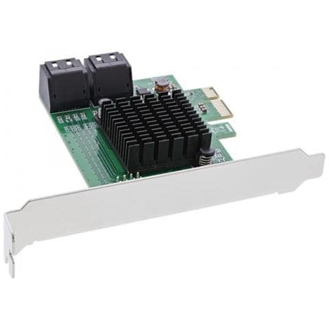 Scheda Di Interfaccia, Controller 4x Sata 6gb /s, Pcie 2.0 (pci-express) - Foto 1