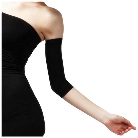 Maniche A Compressione 1 Paio Nero - Foto 1