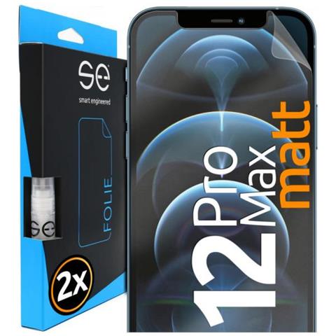 Se0-f0102-0144-20-m Mobile Phone Screen /back Protector Protezione Per Schermo Opaca Apple 2 Pz - Foto 1