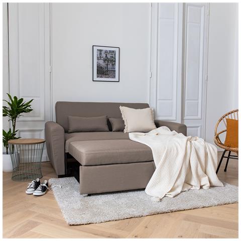 Divano Letto Matt A 2 Posti In Color Tortora - Foto 12