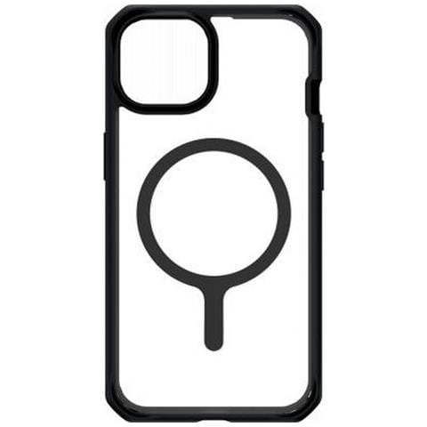 Cover Per Iphone 14 Rinforzata Ibrida Solida Compatibile Con Magsafe, Trasparente - Foto 1
