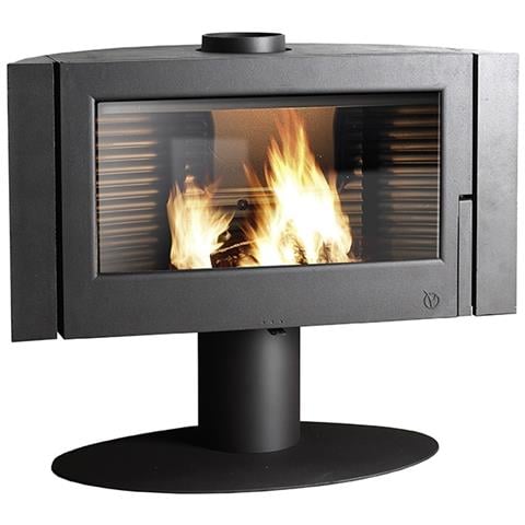Antaya stufa Libera installazione Bricchette di legno Nero - Foto 1