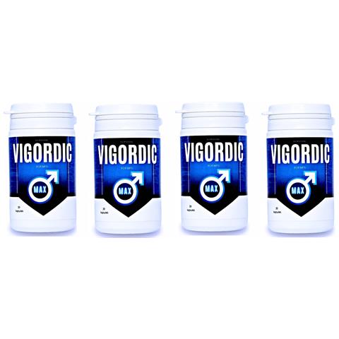 4x Vigordic Max - Integratore Di Virilità 30 Capsule - Foto 1