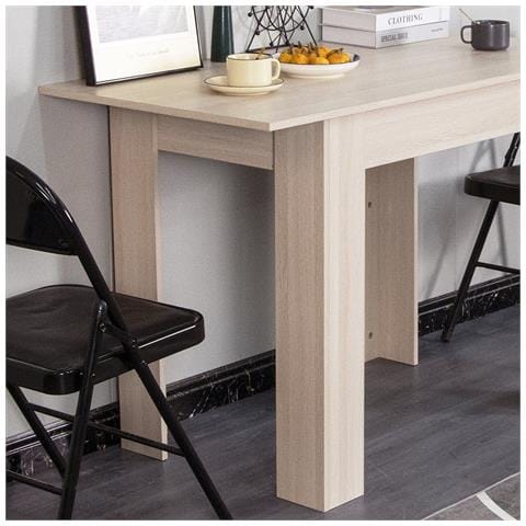 Tavolo Allungabile Cucina Sala Pranzo Da 110 A 150 X 70 X 78 Cm Olmo Estensibile - Foto 5